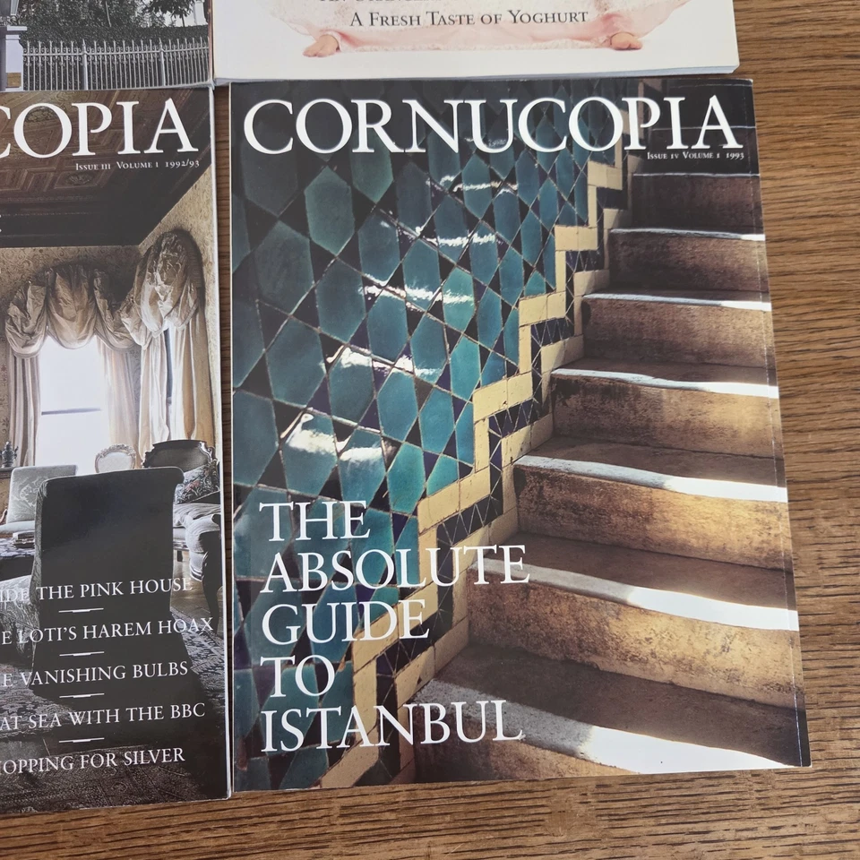 LOT Of 7 Cornucopia Magazine Turkish Arts & Culture Issues 2 - 9 Excellent RARE Foto 3 de 4