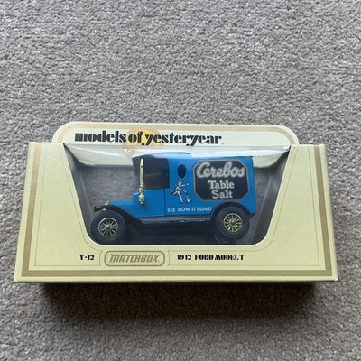 Matchbox Models of Yesteryear Y-12 1912 Ford Model T - Cerebos Table Salt