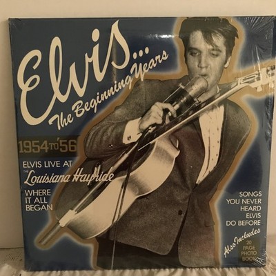 ELVIS PRESLEY THE BEGINNING YEARS ORIGINAL FIRST PRESSING ~ SEALED WITH INSERTS