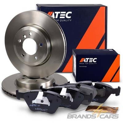 ATEC BREMSSCHEIBEN BELÜFTET Ø325 + BREMSBELÄGE VORNE FÜR BMW 3-ER E46 330 Z4 3.0