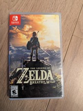 Replacement The Legend Of Zelda Breath Of The Wild Nintendo Switch CASE ONLY