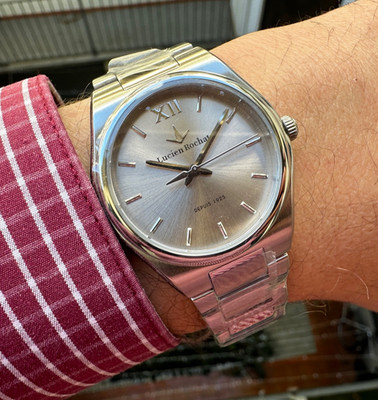 Unisex Lucien Rochat Avenue New Stainless Steel 34Mm Quartz Watch Ref: 84091928