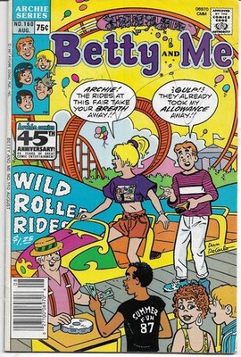 ARCHIE Copper Age : Betty and Me #160 (Dan DeCarlo) all Stan Goldberg (Veronica)