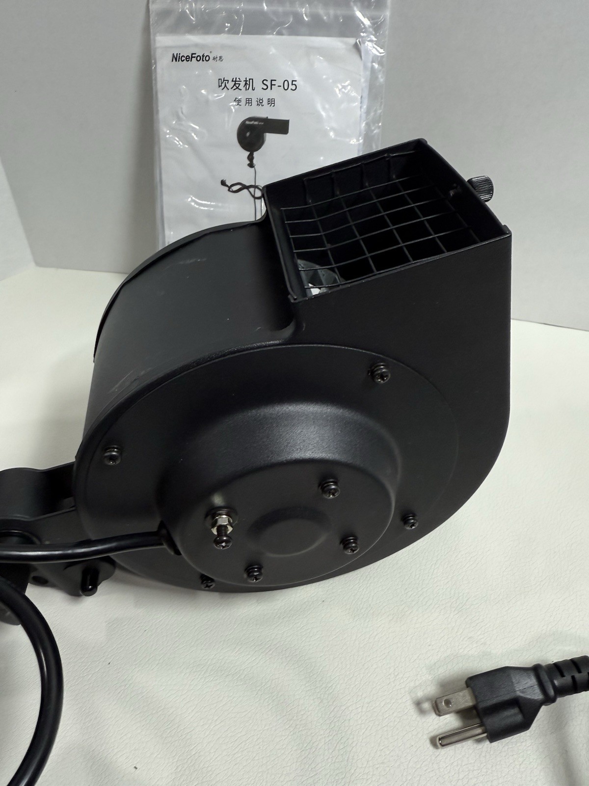 NiceFoto SF05 Hair Fan AC-110V Used Once