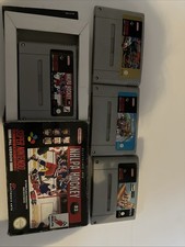Nintendo SNES Joblot Super Nintendo Game Bundle, Cartridges Only, PAL