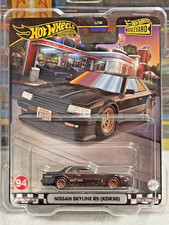 Hot Wheels Premium HW Boulevard Black Nissan Skyline RS KDR30 W/ Protector