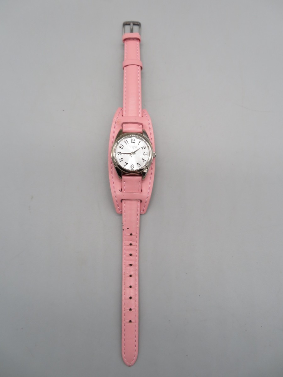 Ladies Caravelle by Bulova Watch Pink Leather Band New  display picture 3