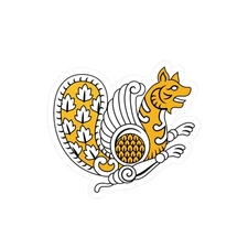 Middle East Imperial Coat of Arms of Pahlavi Persia Dynasty Vinyl Decals Sticker