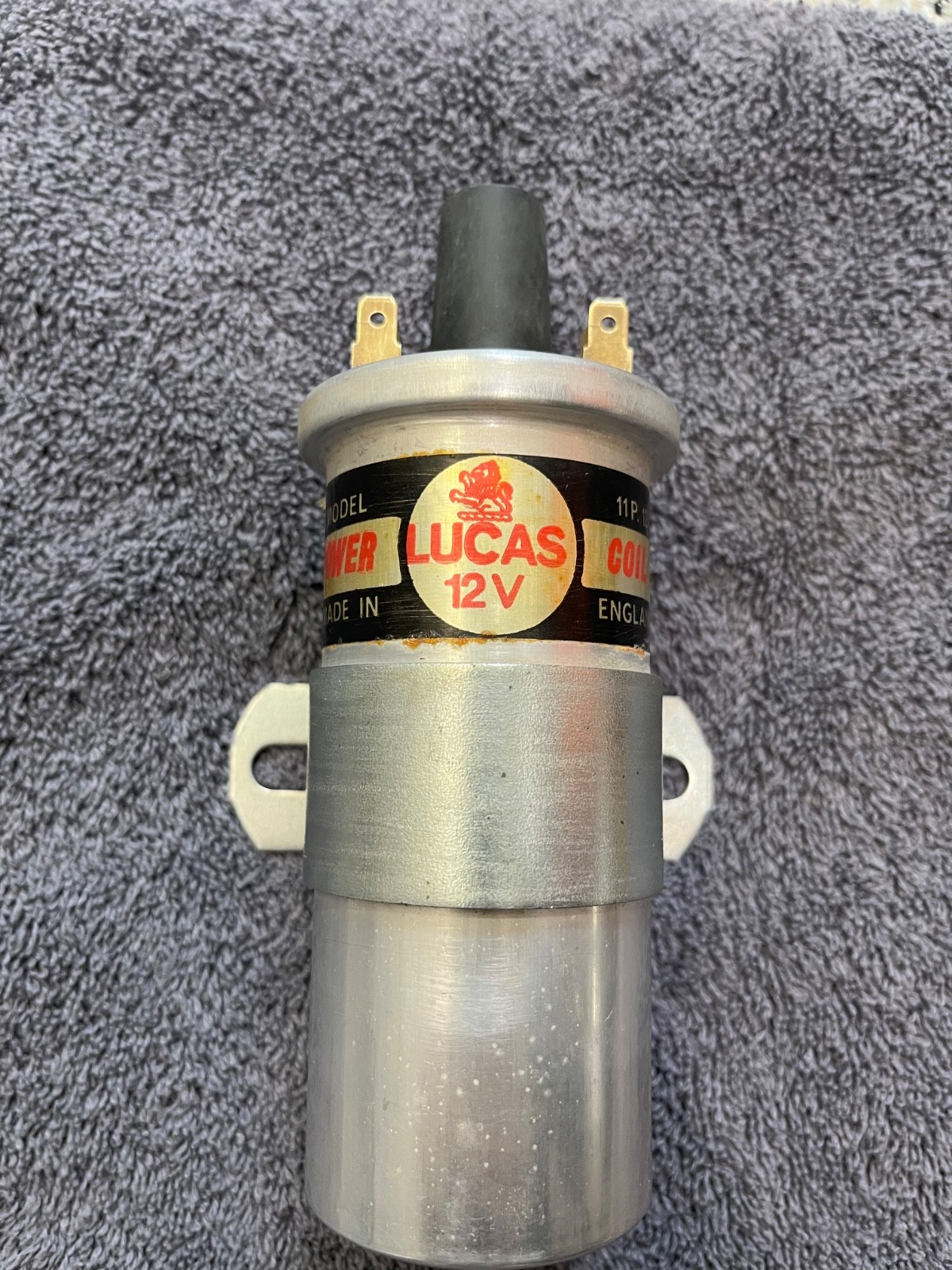 Lucas  NOS Power Coil  45213D For Jaguar, Healy, Aston Martin, MG, Triumph