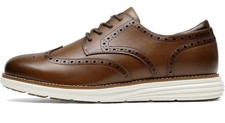 Bruno Marc Men's Crossflex Dress Sneakers Casual Oxford Formal Shoes 9 Brown