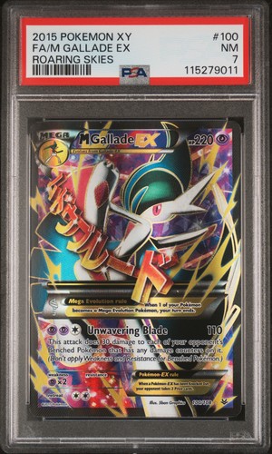 M Gallade-EX graded PSA 7 for sale on eBay