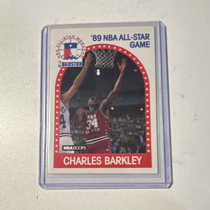 1989-90 NBA Hoops All-Star Game Charles Barkley #96 Base 76ers NBA All-Star