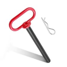 Hitch Pin, 5/8 x 6 Inch Hitch Pin with R-Clip Pin for Lawn Mower, 5/8 x 6 Inch 1