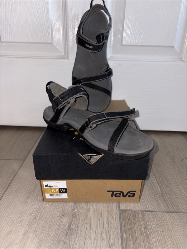 1006263 Teva Womens Verra Sport Sandal Black Size 6.5