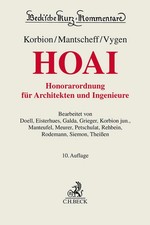 Honorarordnung für Architekten und Ingenieur...