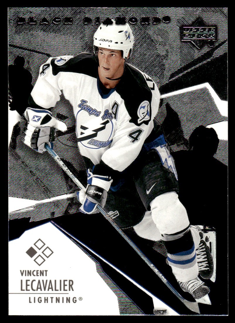 2003-04 Upper Deck Black Diamond Vincent Lecavalier Tampa Bay Lightning #4