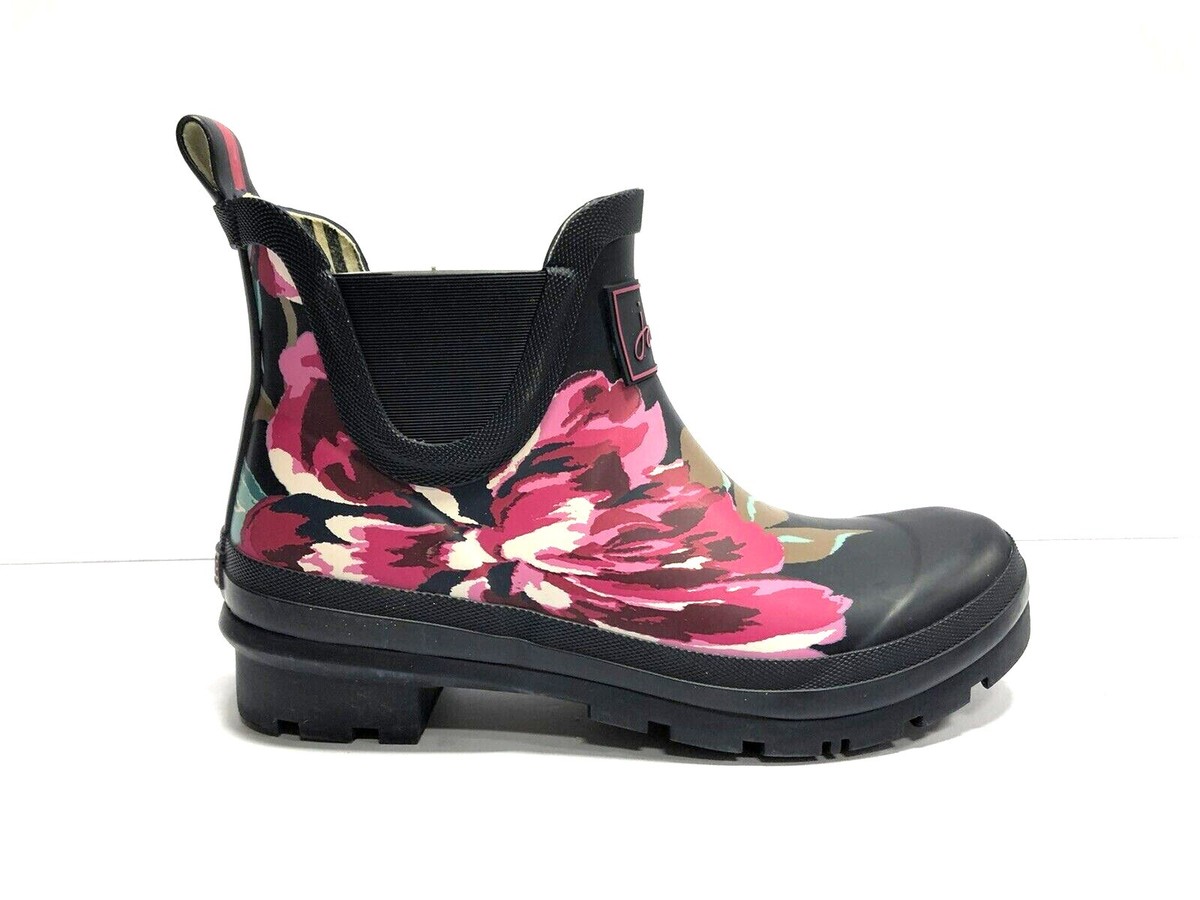 Joules Floral Wellies Joules Wellies Womens Size Rubber Boots