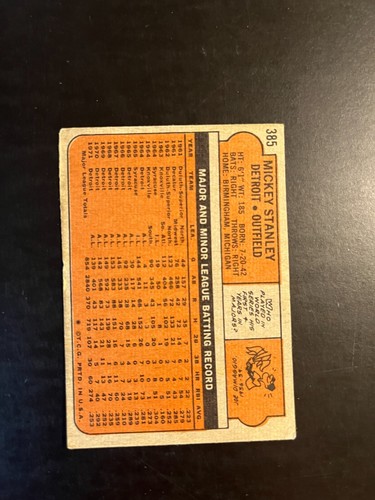 1972 Topps Baseball Cards $1 per card - pick from list - Picture 382 of 495