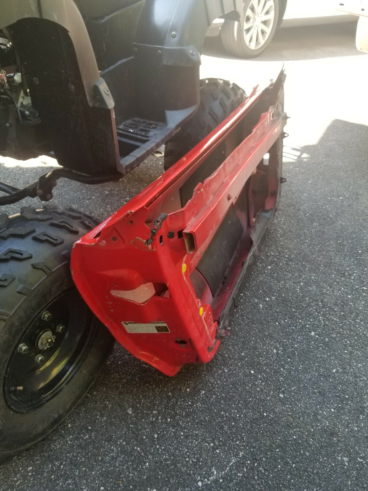 Ferrari F430 Spyder Spider Coupe Left Driver Door Damaged for Repair 68489211