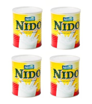Nido Milchpulver Viererpack: 4 x 400g Instant Cream Milk Powder Milch Pulver