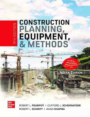 New:Construction Planning, Equipment,Methods by Robert L.Peurifoy 9th INTL  ED