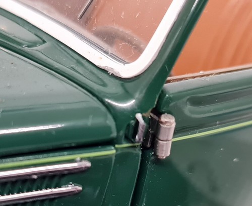 Franklin Mint 1/24 Ford Deluxe Cabriolet 1936 Green Diecast Model Car - Bild 9 von 15