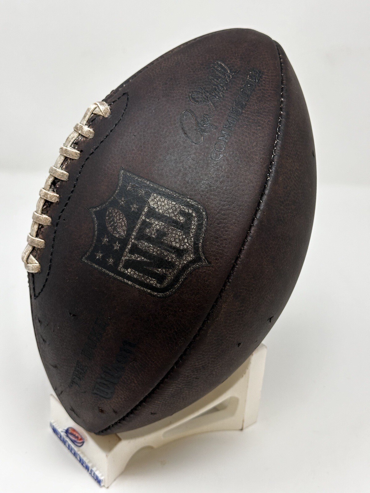 Game Used NFL Kicking Ball Wilson The Duke 2009 Season Week 14 Game