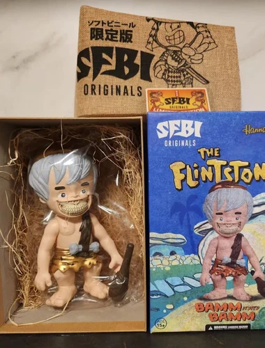 Pop Life SFBI RON ENGLISH designed the Flintstones BAMM BAMM Spielzeug - Bild 2 von 3