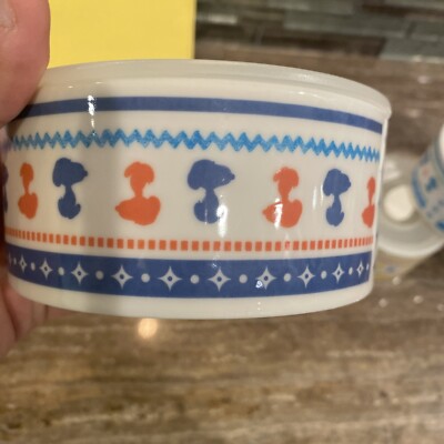 すぬ PEANUTS SNOOPY 4 Pieces Set Storage Container With Lids SN20-82-4