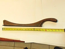 Vintage Hand Made Wood Rasp File Handle, And Rasp File