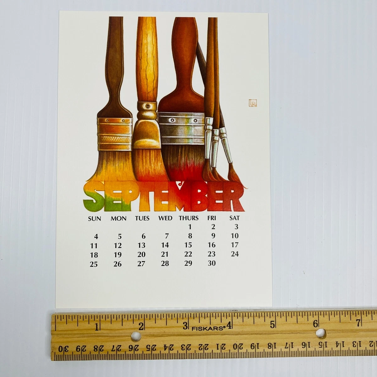 2005 Linnea Desktop Calendar 5x7 Replacement Month: SEPTEMBER Art Print |  eBay