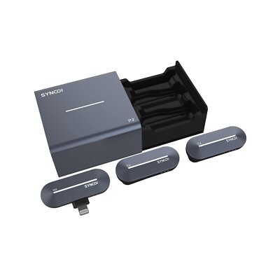 Synco P2T (type C) wireless 2.4 GHz dual microphone. The Microphone for social .