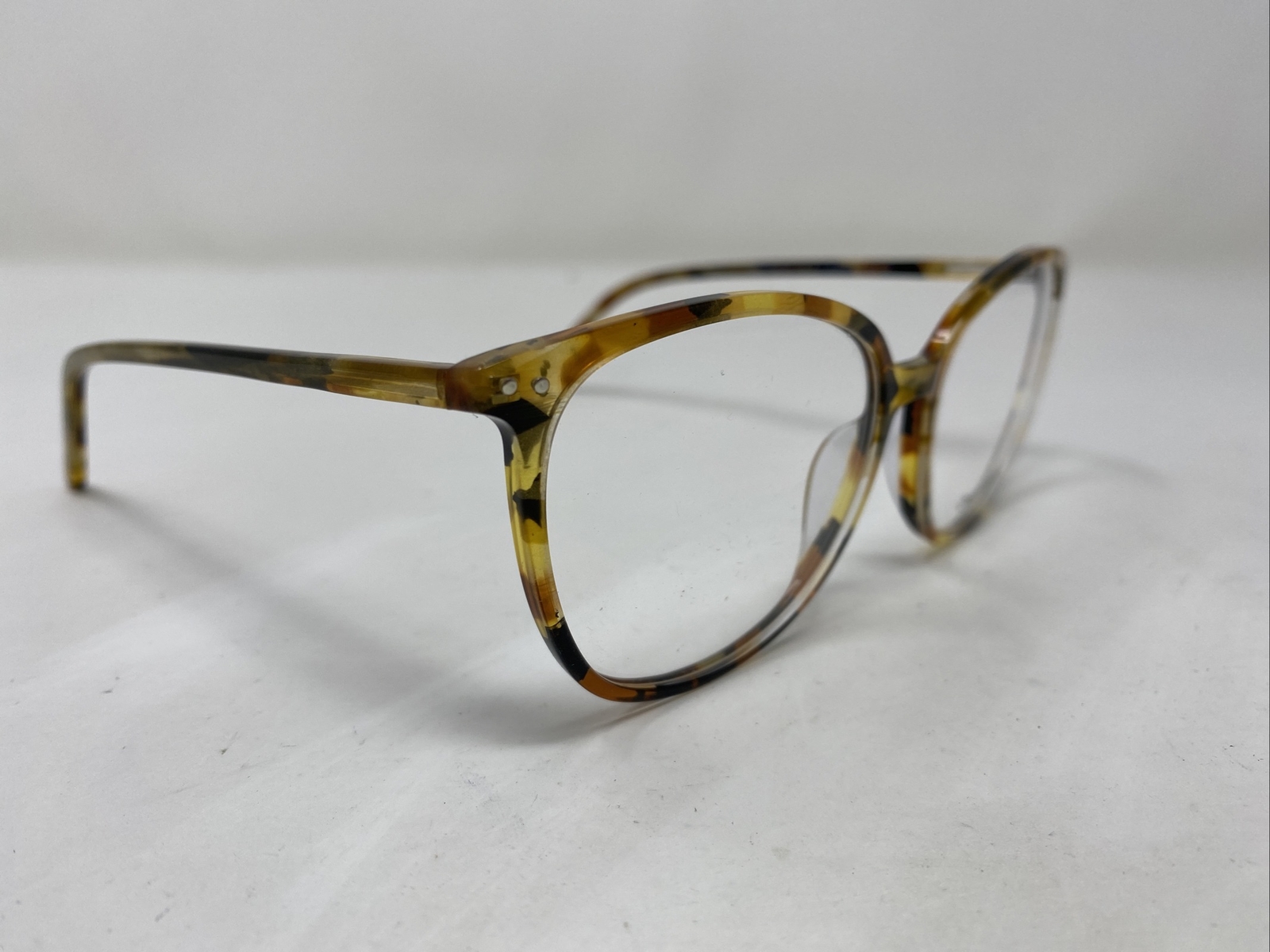 Otego Optical KANSAS C1 5315140 Demi Amber Full Rim Eyeglasses Frame