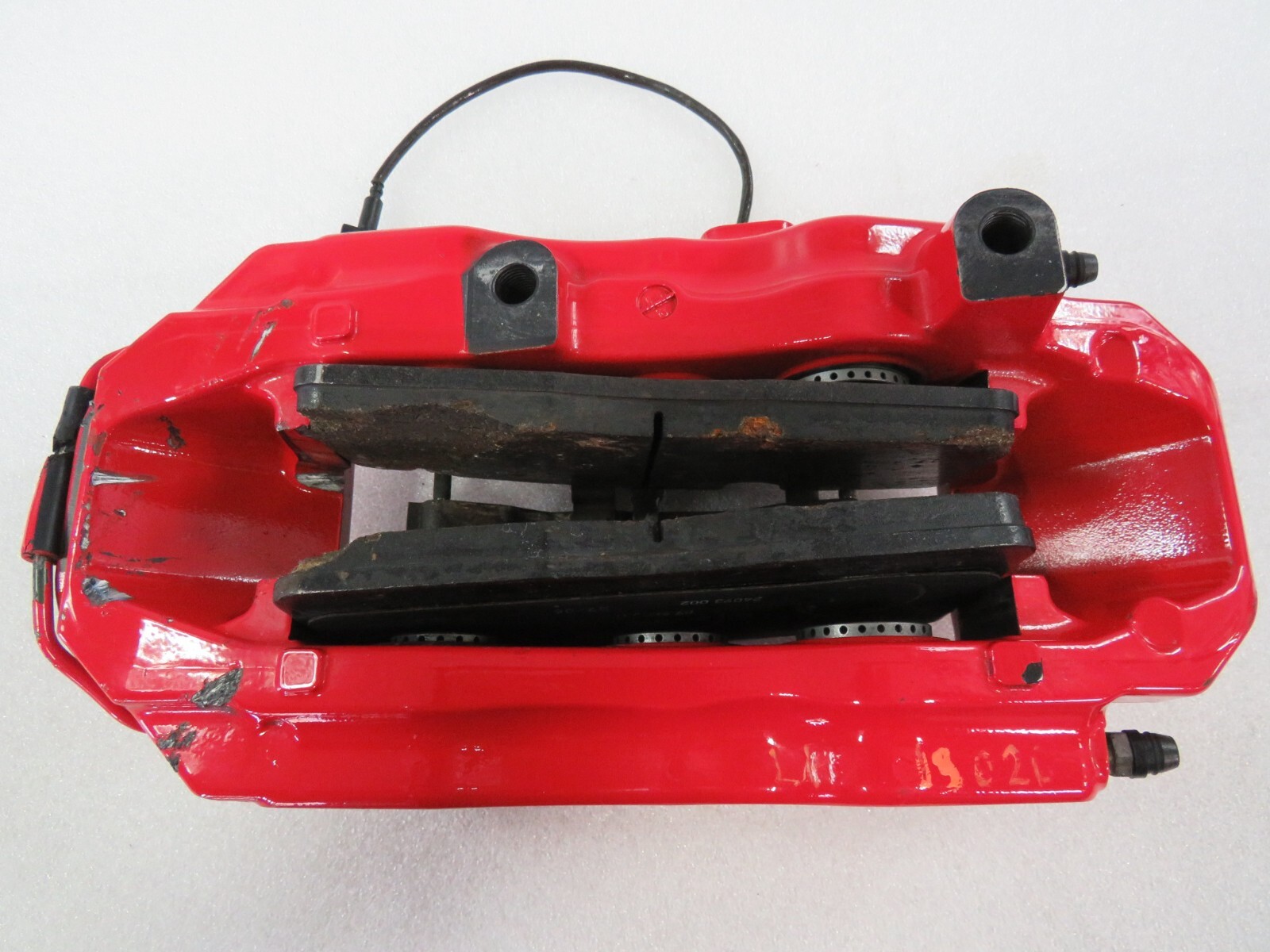 Ferrari 599 GTB, LH, Left, Front Caliper, CCM Version, Red, P/N 219357