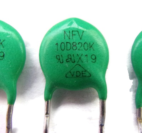 (100 Stck.) 10D820K MOVs Metalloxid Varistor Keramik NFV10D820K ~ USA VERKÄUFER - Bild 2 von 3