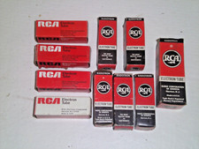 VTG Lot 10 RCA Electronic Tubes Television Radio Untested/Appear to be Unused
