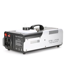 3in1 RGB LED Nebelmaschine Kabellose Fernbedienung DMX Fog Machine Nebler 1500W