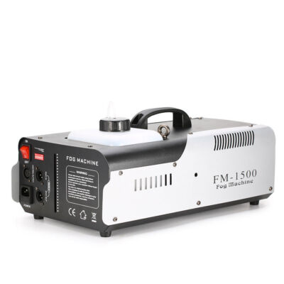 3in1 RGB LED Nebelmaschine Kabellose Fernbedienung DMX Fog Machine Nebler 1500W