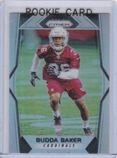 BUDDA BAKER ROOKIE CARD 2017 Panini PRIZMS SILVER RC Arizona Cardinals Football