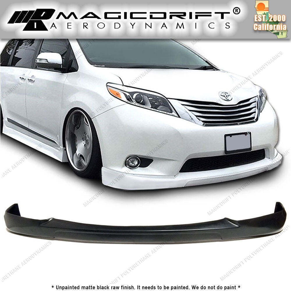 For 11-17 Toyota Sienna LE CityKruiser CK VIP Style Front Bumper