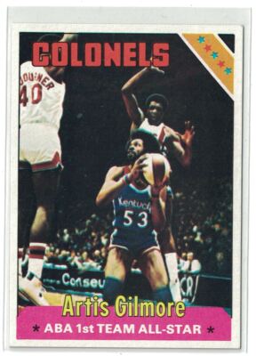 1975-76 Topps Basketball Artis Gilmore Kentucky Colonels #250
