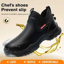 Chef Shoes Four Season Anti Slip Working Garden Waterproof Bathroom Men Sneakers