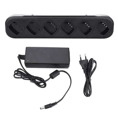 BAOFENG Two Way Radio Six Way Desktop Charger Base Power Supply Kit for UV-5R F8 - Picture 3 of 6