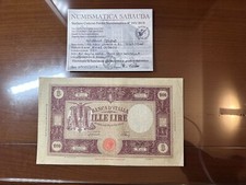 REPUBBLICA ITALIANA LIRE 1000 GRANDE M B. I. 12 7 1946 R2 certificata BB+