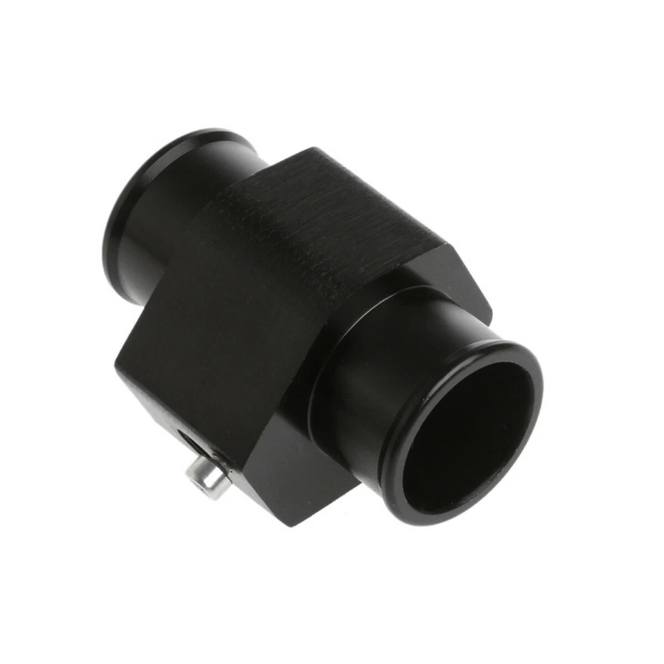 32MM Black Water Temp Temperature Gauge Radiator Hose Pipe Sensor Adaptor 1pcs - Image 2 of 4