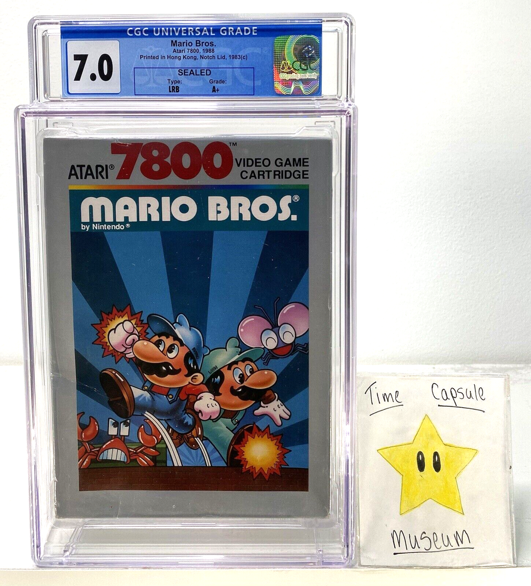 希少！super Mario bros マリオ Mario Bros. (Atari 7800, 1987) for sale online | eBay