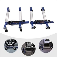 2Pcs Car Wheel Moving Dolly Auto Tire Lift Dolly Vehicle Repair Mover 1300 lbs