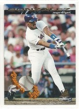 1994 Pinnacle Power Surge Baseball - #24 - Juan Gonzalez - Texas Rangers