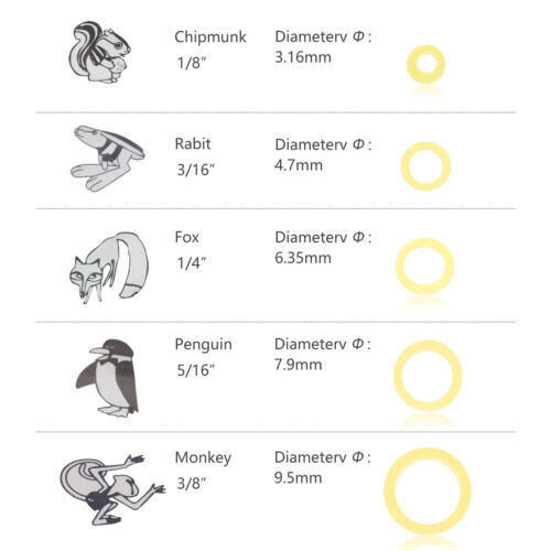 Dental Orthodontic Elastics Chain latex Elastic Ligature Ties Bands for