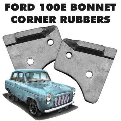 Ford 100E Bonnet Corner Rubbers 300E van UK